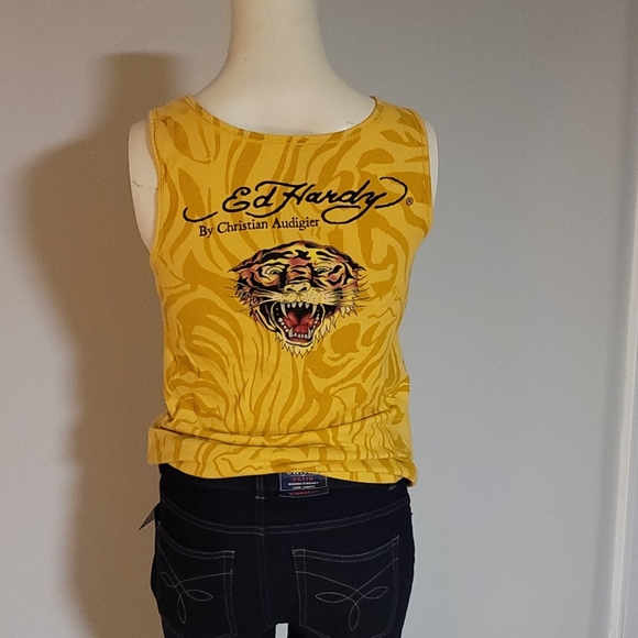Ed Hardy Tops Ed Hardy Tank Poshmark